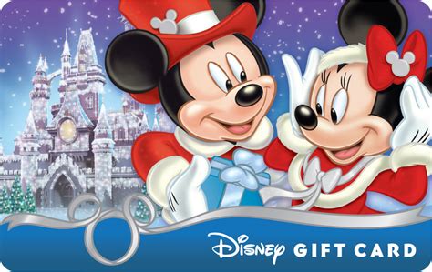 Disney Gift Card Mickey And Minnie